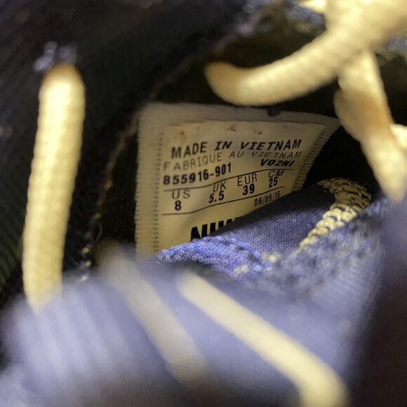 Nike Roshe One Blue And White Running Shoes Size 8 855916-901 - Picture 5 of 5